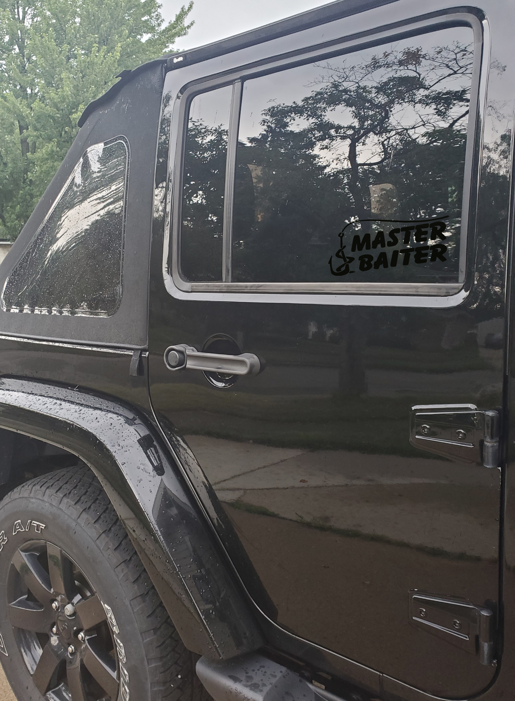 Master Baiter Decal - Vehicle Decals | Vinyl and Sass Creations | Custom Vinyl and Sublimated Apparel & Decor