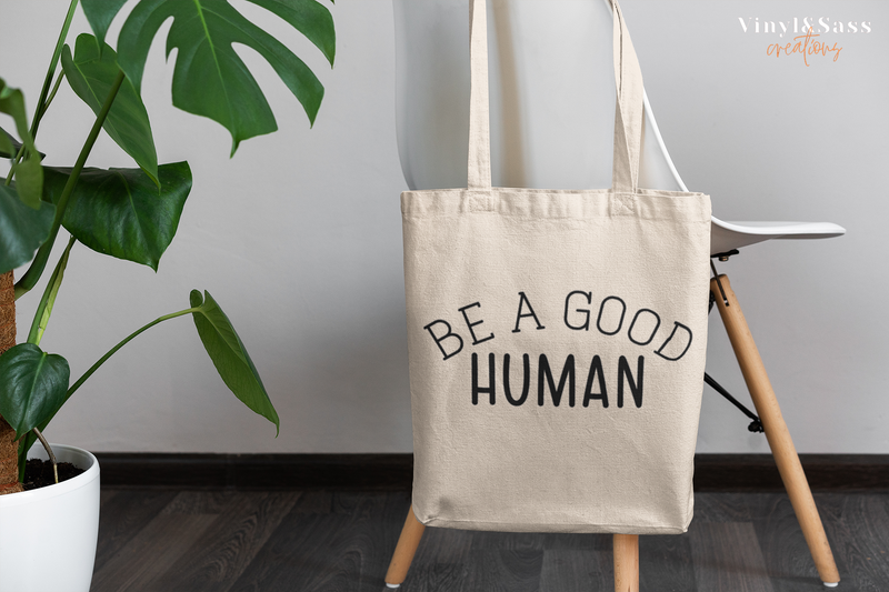 Be A Good Human - Vinyl and Sass