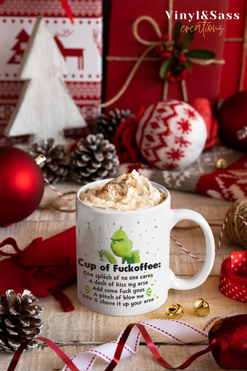 Grinch Cup Of Fuckoffee