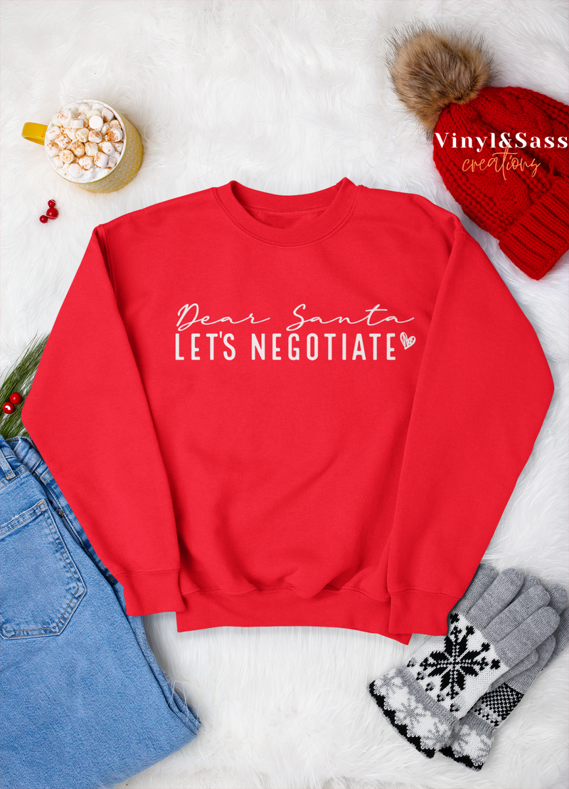 Dear Santa, Lets Negotiate