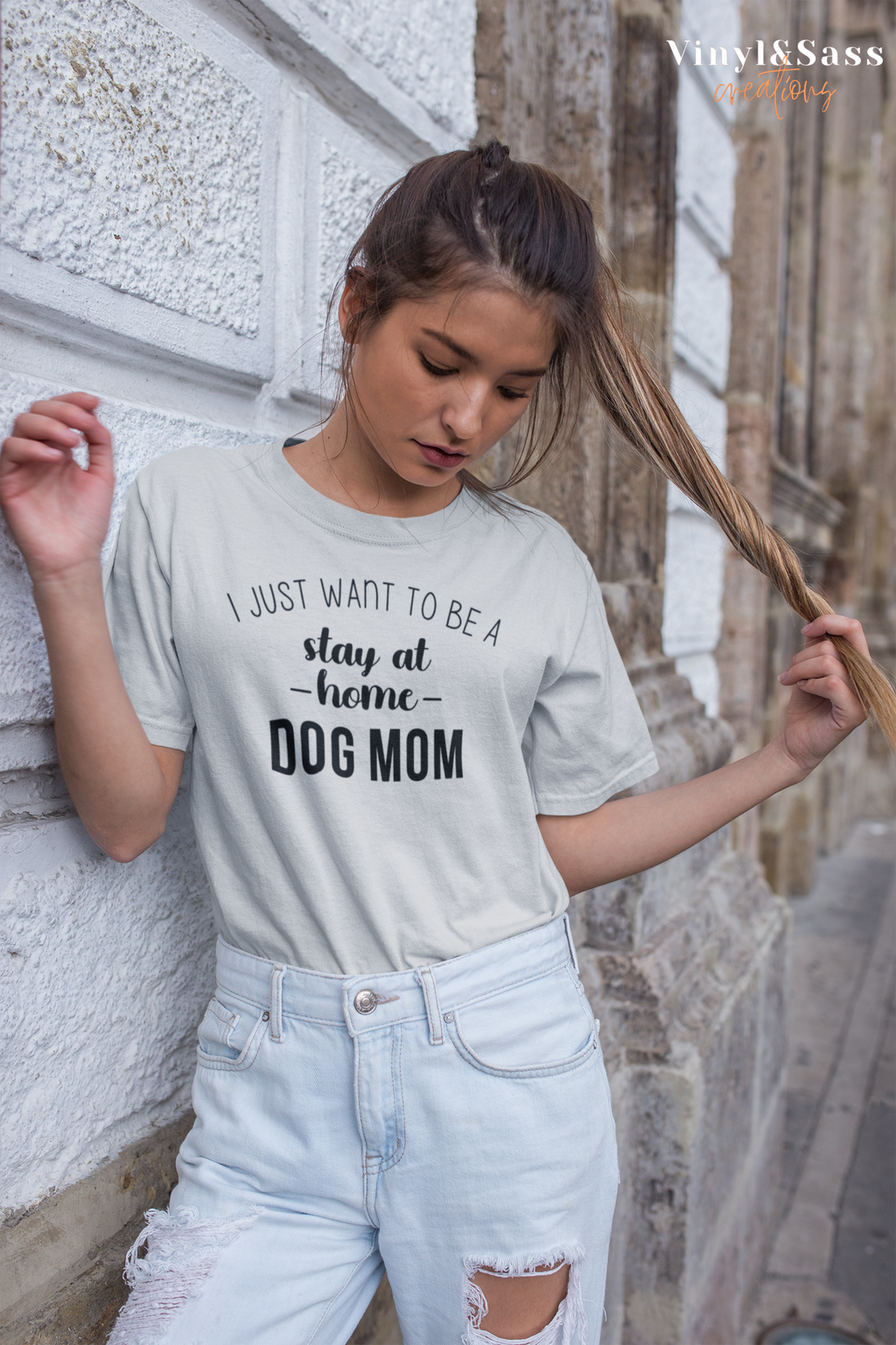Stay At Home Dog Mom - Vinyl and Sass